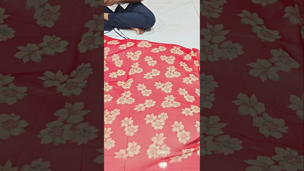 રેગ્યુલર ઘરમાં પહેરાય તેવી નવી સાડી #chamundasaree #youtubeshorts #new  #trending #viral