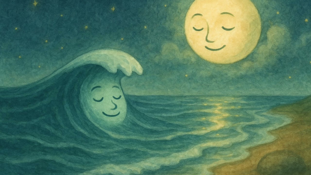 El Mar y La Luna 🌊🌙 Cuento para Dormir.