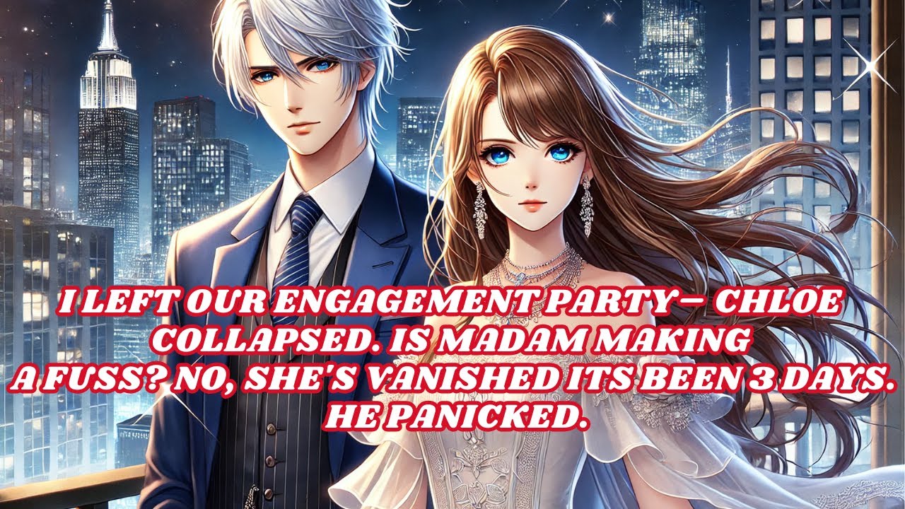 I left our engagement party– Chloe collapsed. Is Madam making a fuss? No, she's vanished its been...