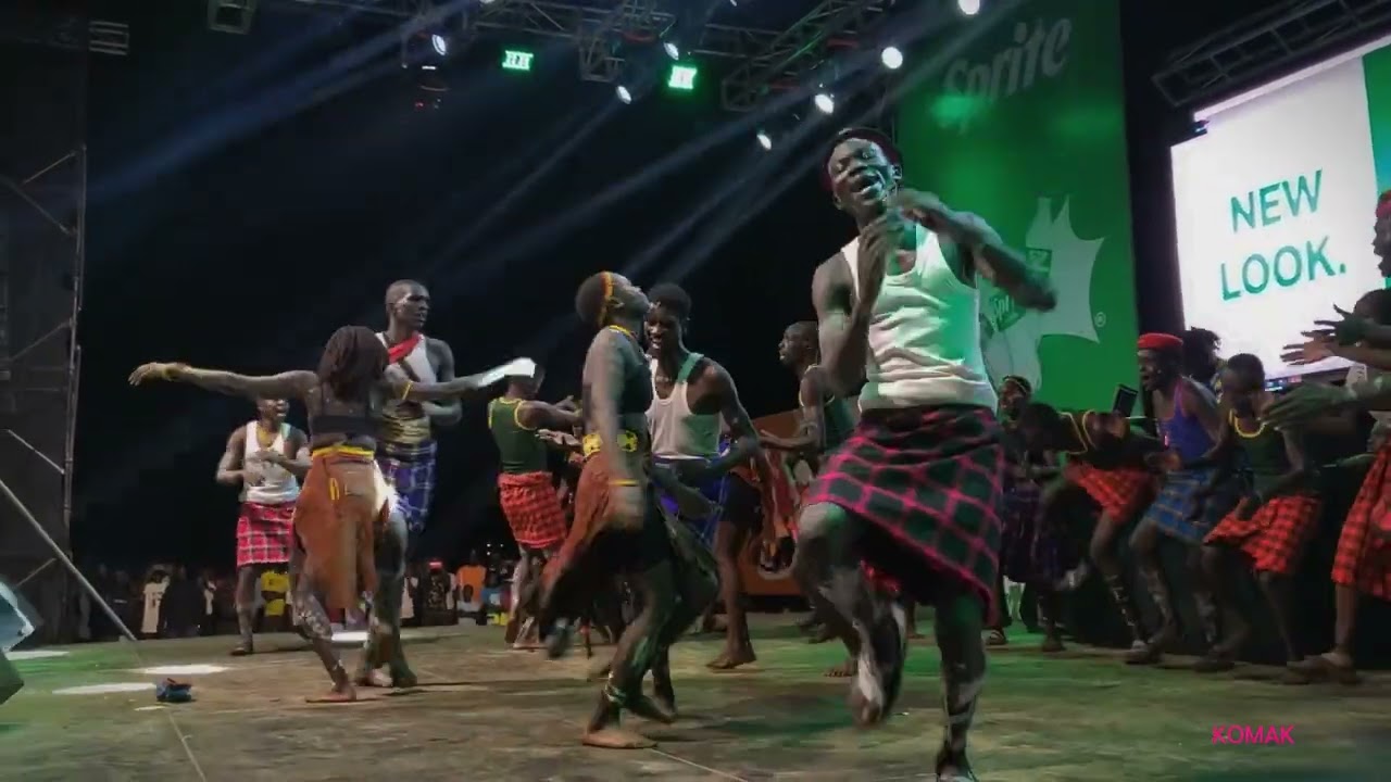 Karamojong traditional dance performance at cultural gala 2024 #guluuniversity #sprite