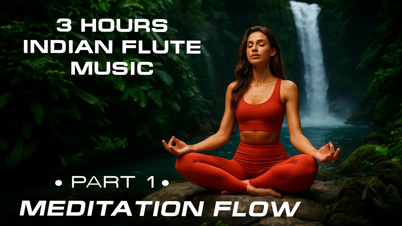 Bansuri Breath Part 1 &ndash; Meditation Flow | 3H Indian Flute Music for Yoga & Mindfulness