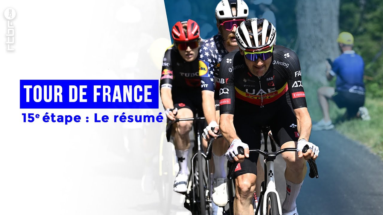 Tour de France 2025 : résumé de la 15e étape à Carcassonne