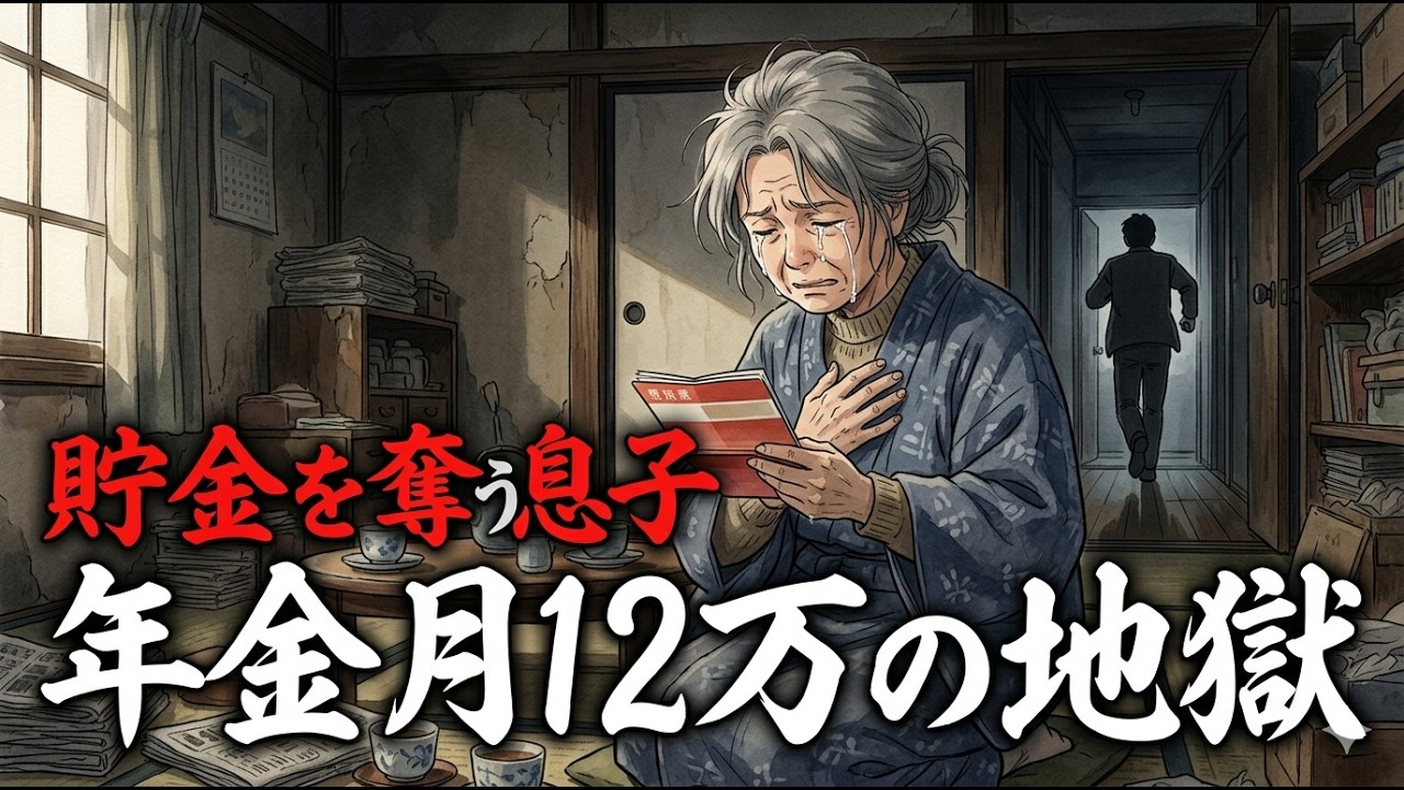 40年働いて月12万…貯金を奪った息子の正体と老後破産の末路