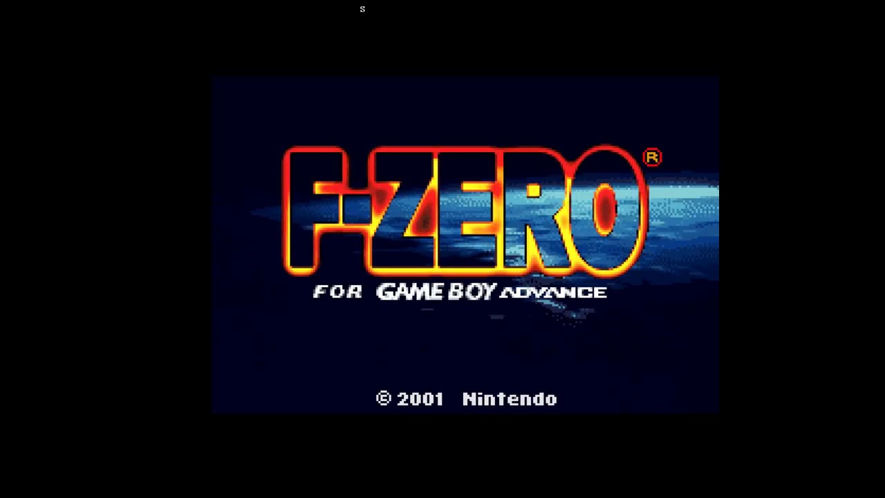 Let's Play Every GBA Game: 0001 - F Zero (J)