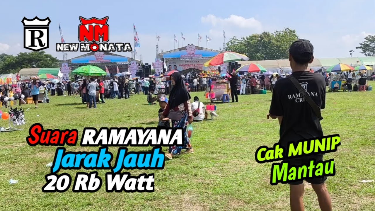 Cak Munip Mantau ❗ RAMAYANA Audio Jarak Jauh Spek 20 Ribu Watt