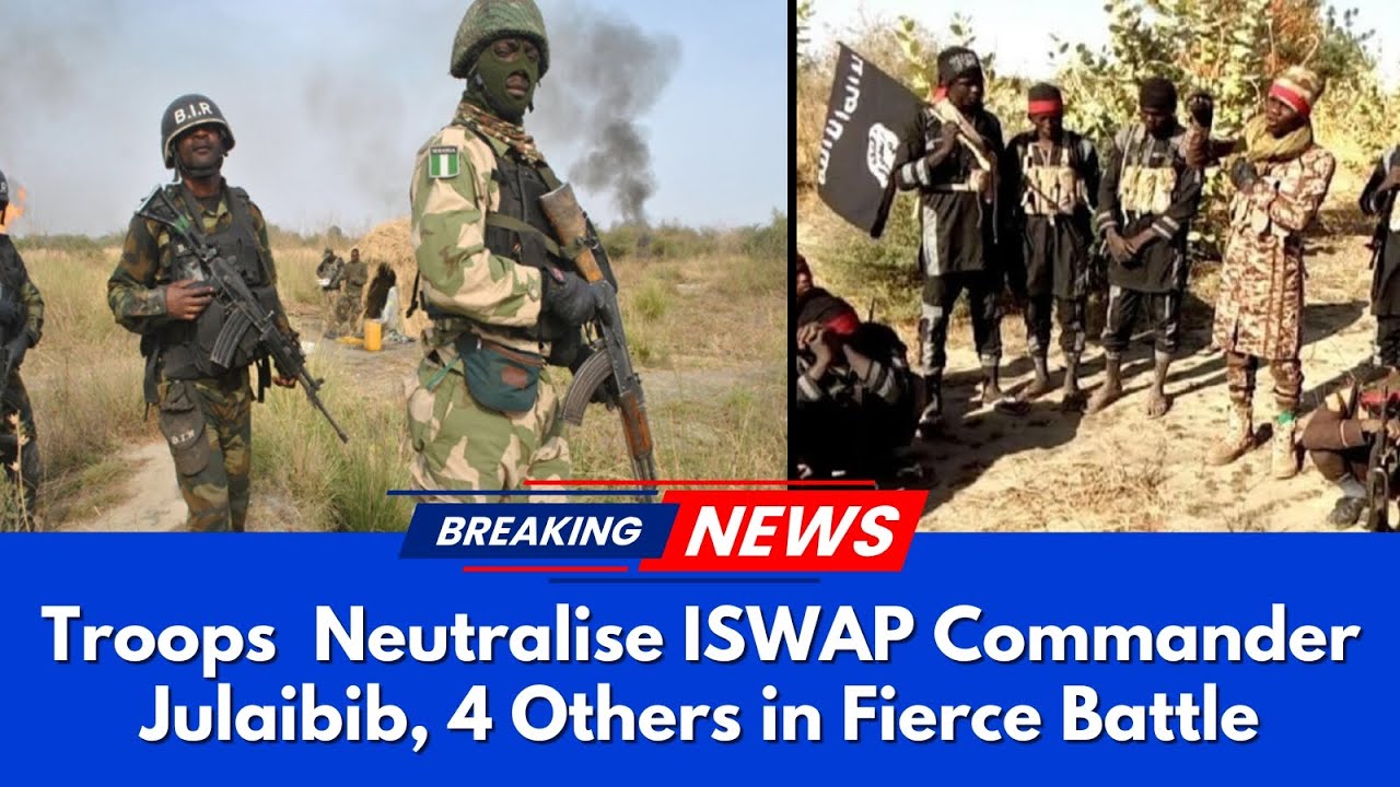 Срочная новость: Войска нейтрализовали командующего ISWAP Джулайбиба в штате Борно.