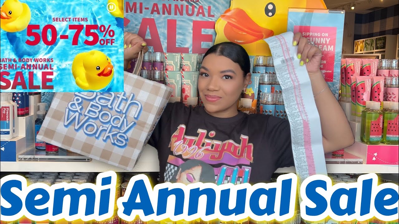 Bath & Body Works Semi Annual Sale Haul
