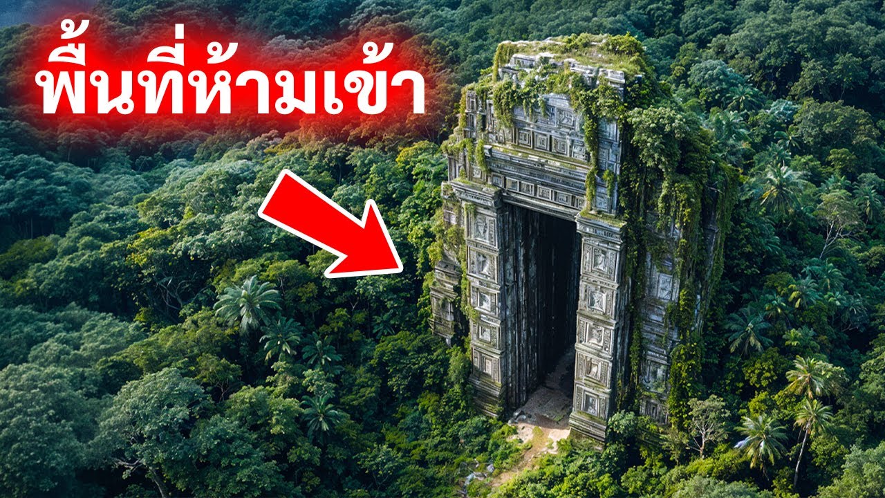 ประตูโบราณถูกค้นพบในป่าลึก - ไม่มีใครกล้าเข้าไป