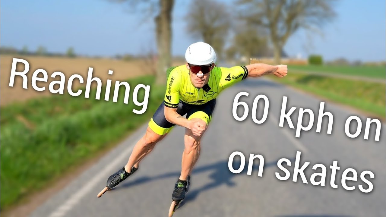 How to reach 60KPH on INLINE SKATES! - This is how I adapted my technique to GO FASTER ⚠️