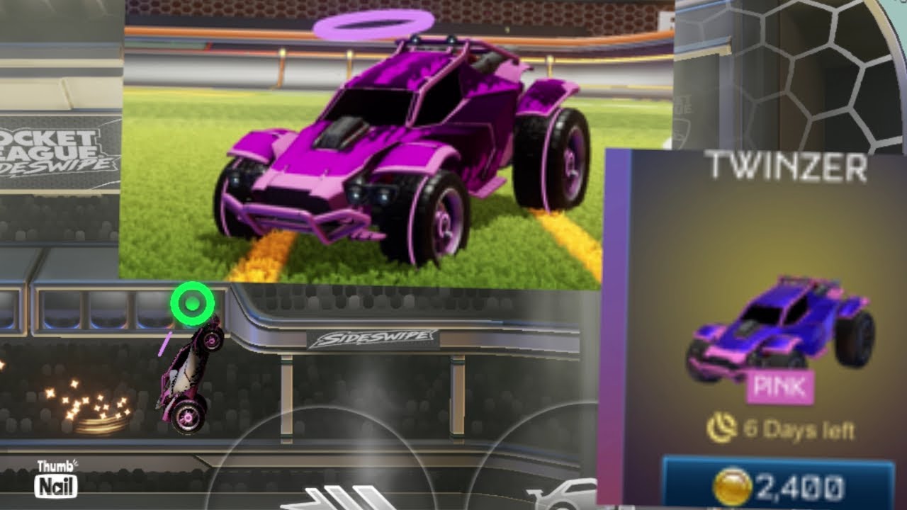 PINK TWINZER IN ROCKET LEAGUE SS ITEM SHOP -  DESIGN, GAMEPLAY AND REVIEW!