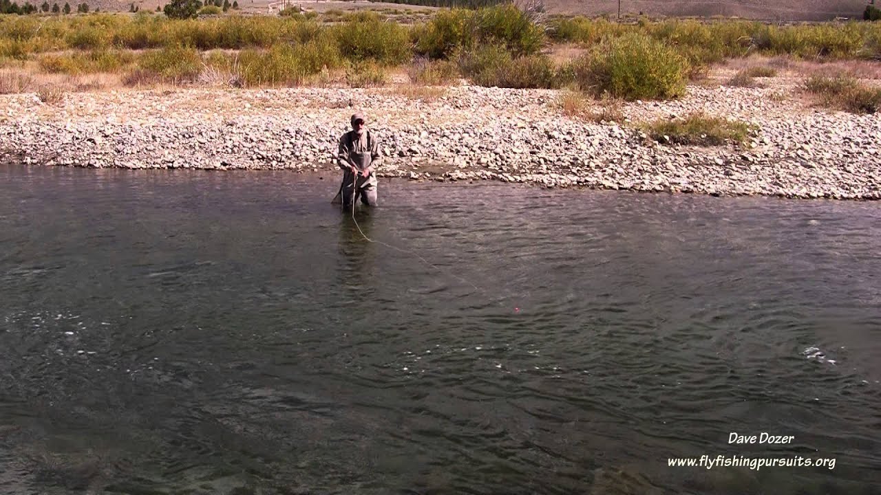 Techniques to fish nymphs with an indicator