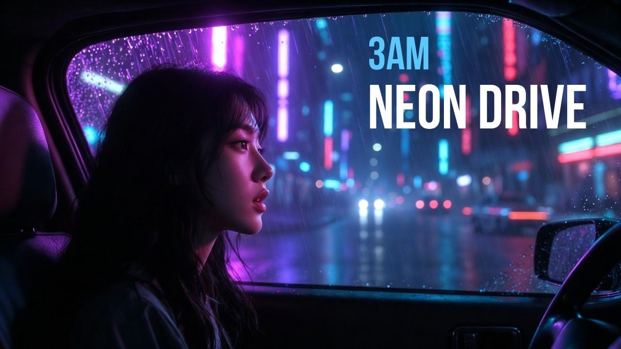 3AM Neon Drive 🌆 | Chill Indie Pop & Dream Pop Playlist for Late Night Driving