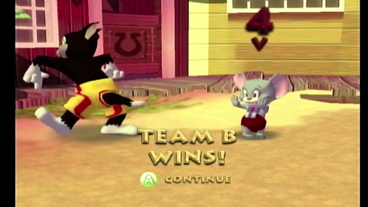 Tom and Jerry War of the Whiskers(2v2): Tom and Jerry vs Butch and Nib. Gameplay HD - Funny Cartoon