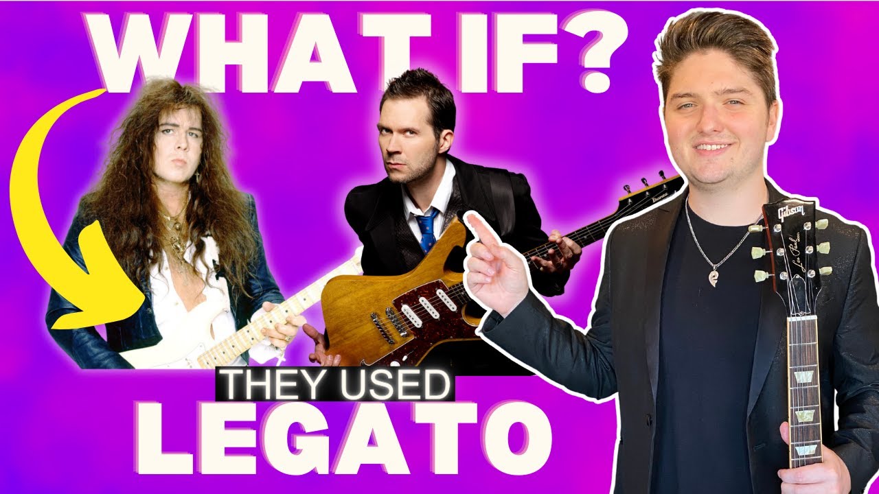 The 3 BEST Legato Patterns | Used by Yngwie Malmsteen & Paul Gilbert