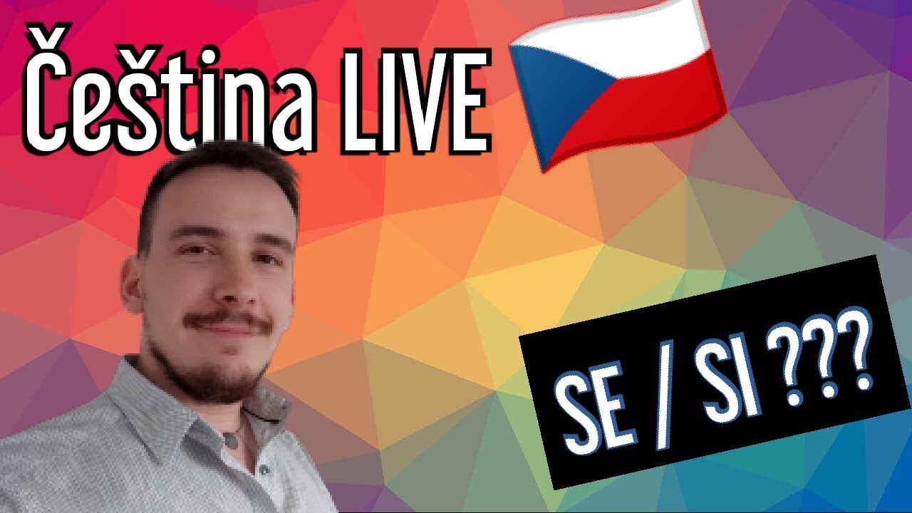 Čeština LIVE - Slovesa SE / SI