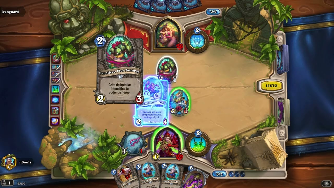 Pícaro piratas Hearthstone salvaje