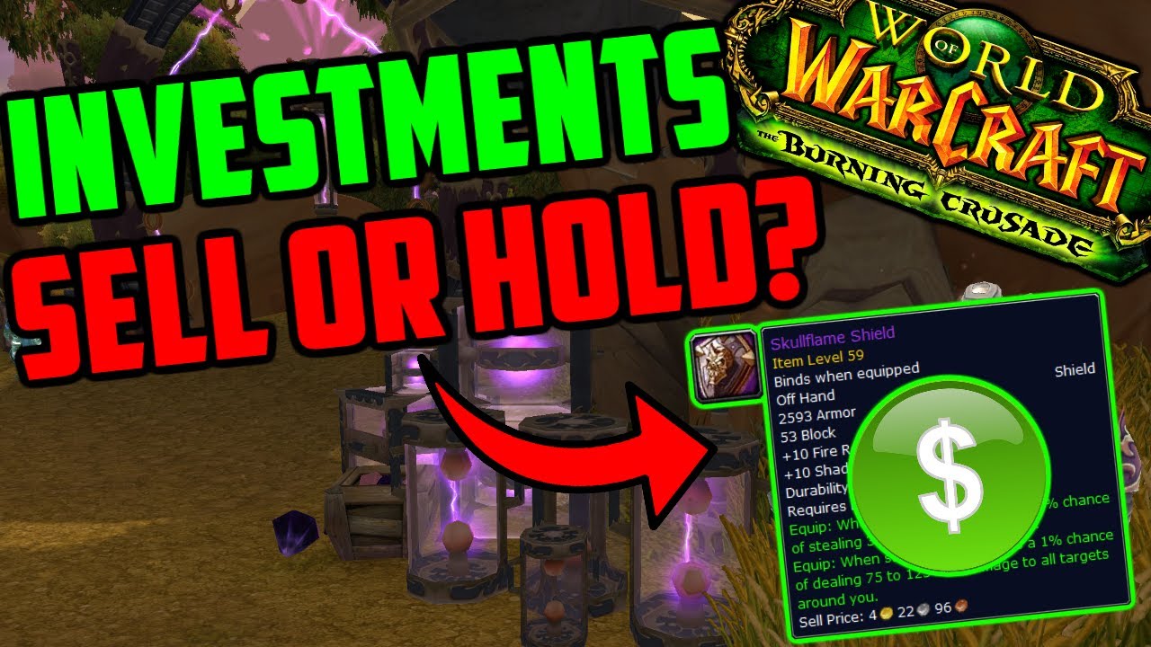 Classic TBC investments - When to SELL your Classic WoW items