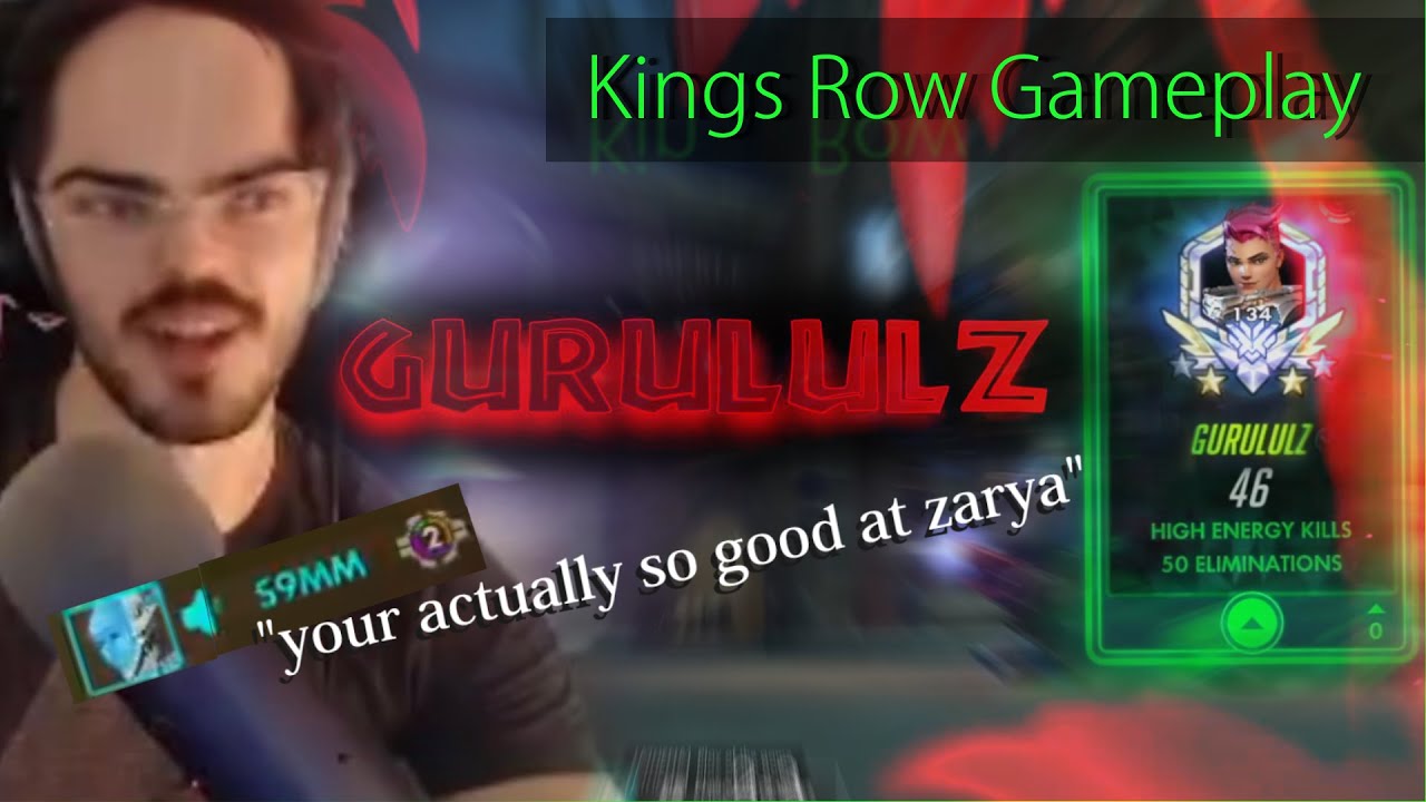 ZARYA MONSTER ON KINGS ROW - gurululz zarya top 500 kings row