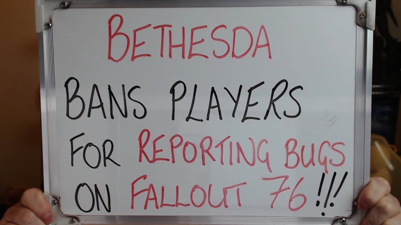 BETHESDA BAN Players Trying to FIX FALLOUT 76!!!