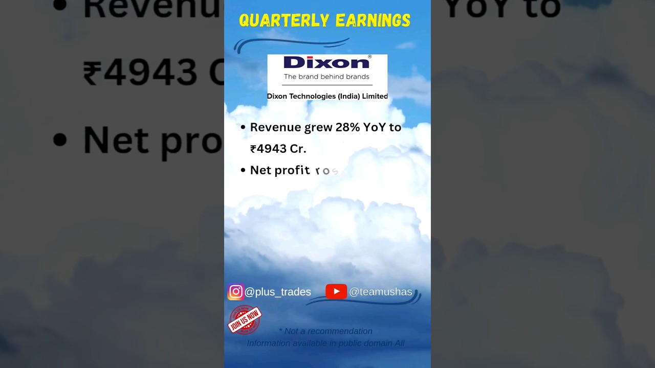 quarterly earnings Q3FY23 dixon 