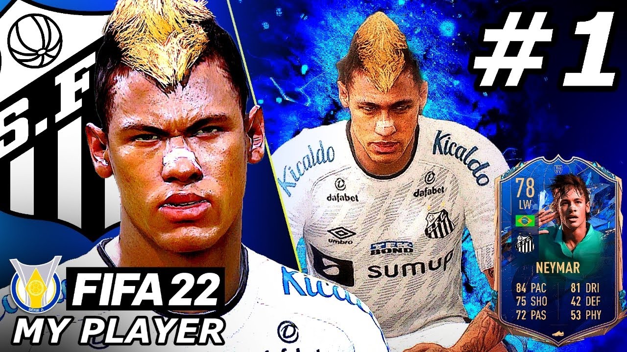 FIFA 22 Neymar Jr Player Career Mode EP1 - THE BEGINNING!!🔥🇧🇷