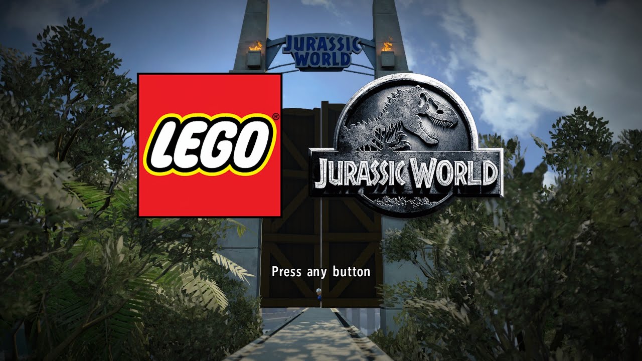 Lego Jurassic Park No Commentary Lets Play Part 1 LIVE 