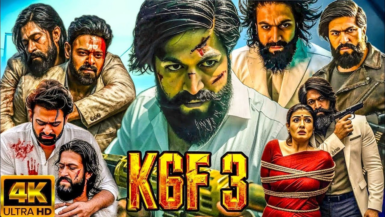 K.G.F Chapter 3 Full Movie In Hindi | Srinidhi | Raveena | Yash | Prashanth Neel | Reviews & Facts
