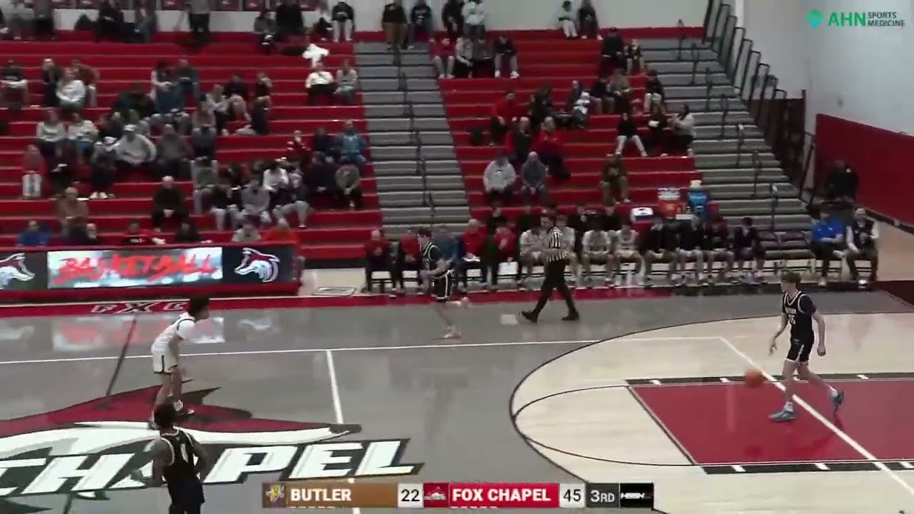 HSSN Highlights: WPIAL Boys Basketball - Butler at Fox Chapel - February 6, 2026
