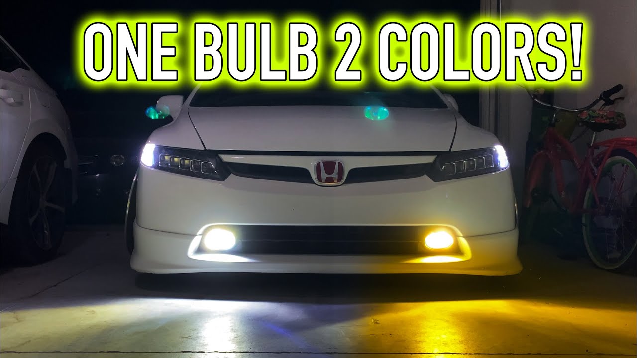 Finally got the fog lights working on my 8thgen