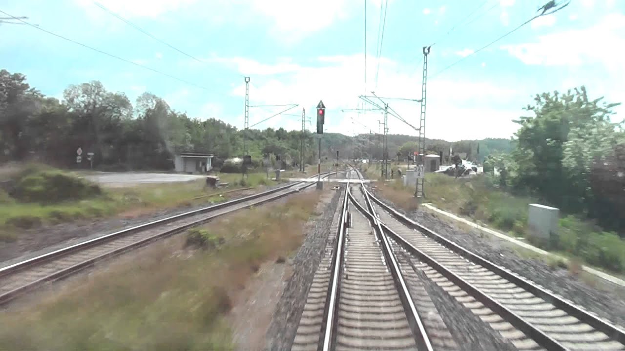 Führerstandsmitfahrt von Lancken nach Bergen auf Rügen