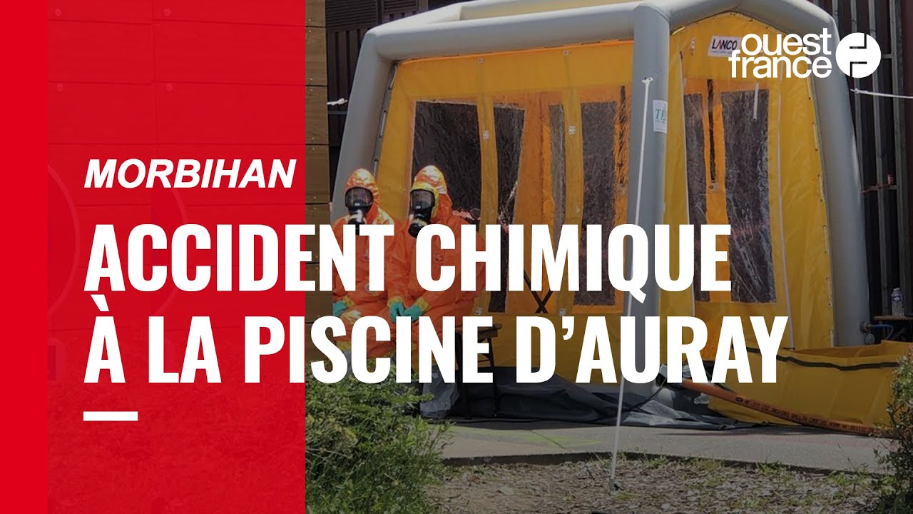 Accident chimique à la piscine d’Auray, le quartier bouclé pendant plusieurs heures
