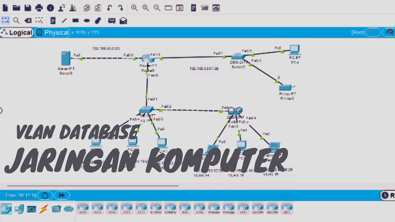 Konfigurasi Inter-VLAN || JARINGAN KOMPUTER