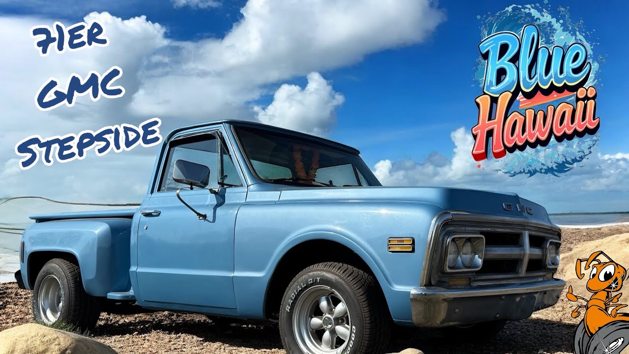1971 GMC Stepside Pick Up Truck mit V8 / Automatik restauriert und for sale im Race Antz Speed Shop…