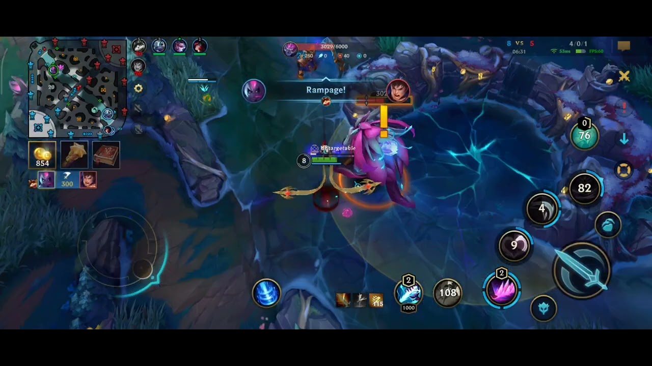 the most EASY CHAMPION for Jungle in Ranked Game in Wild Rift. 😍