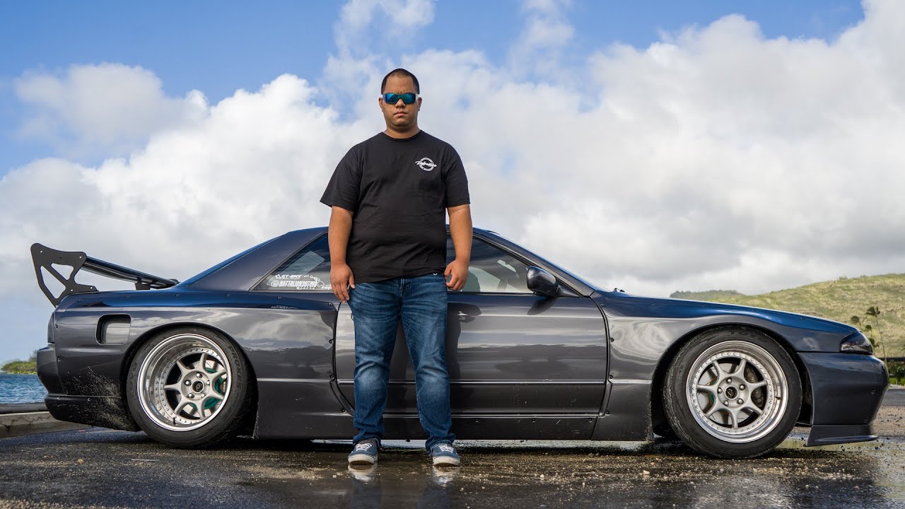 Hawaii's Only PANDEM ROCKET BUNNY R32 - 1992 Nissan Skyline GTR (Island Rides Ep. 7)