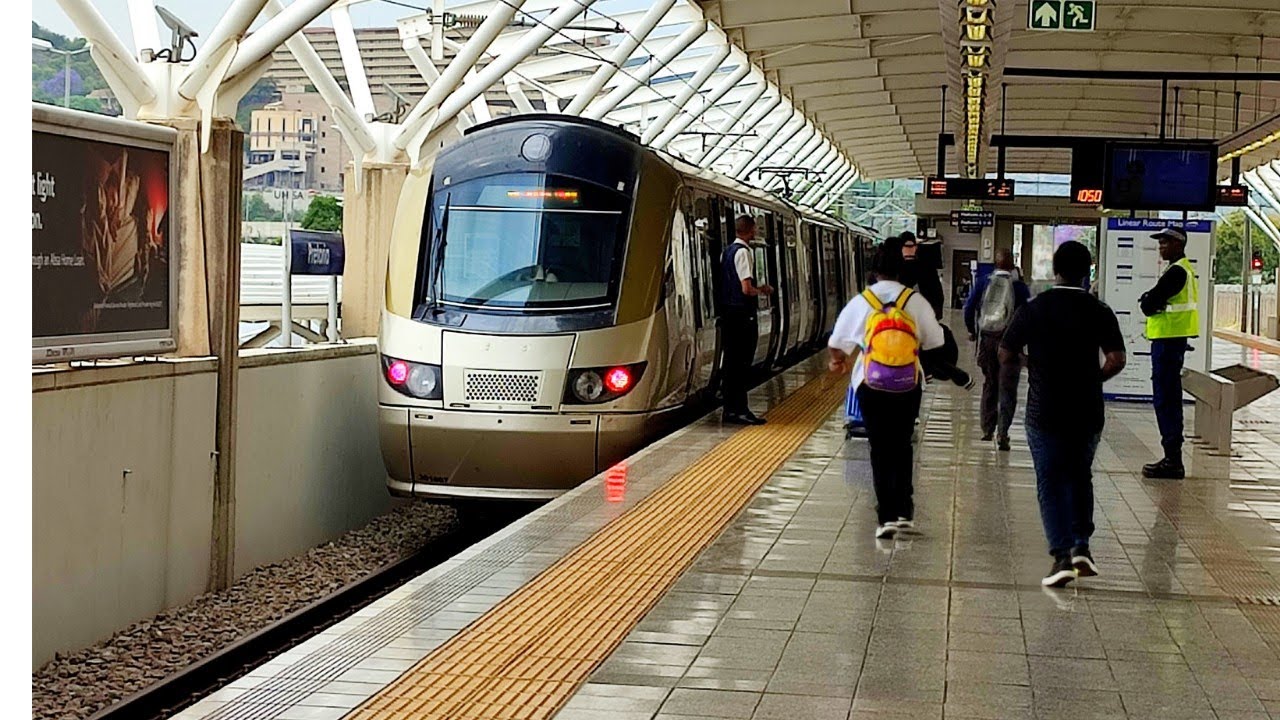 Pretoria To Johannesburg with the Gautrain. 10/10/23. #gautrain