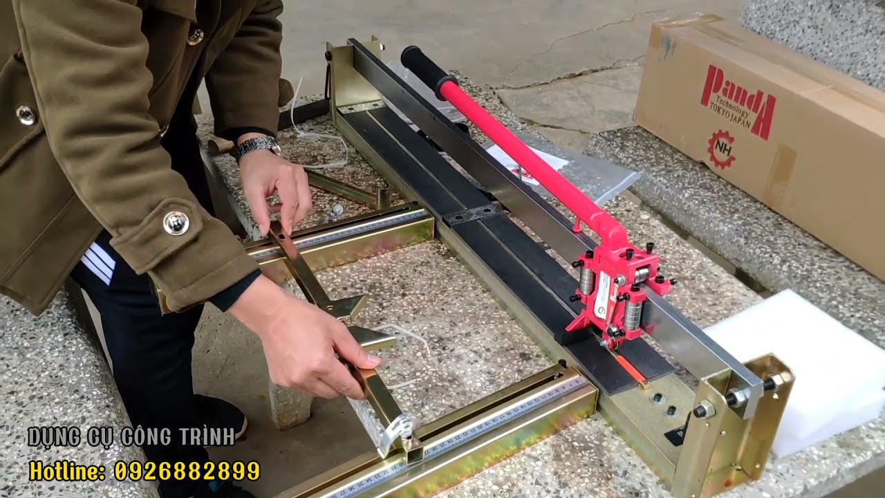 Hướng dẫn lắp bàn cắt gạch panda, Bàn cắt gạch nhật | DỤNG CỤ CÔNG TRÌNH