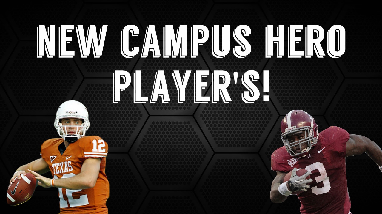 New campus hero players! - Madden 17 MUT
