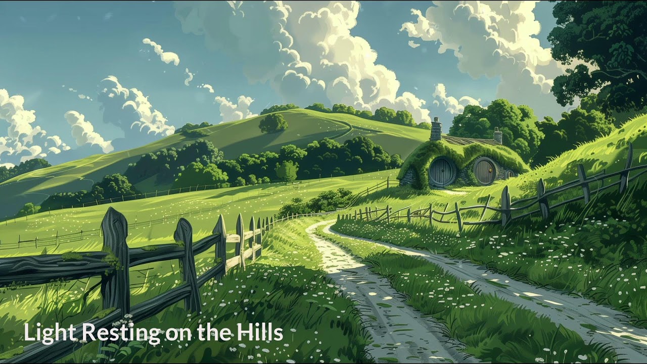 A Slow Afternoon in the Shire | Peaceful Middle-earth Music for Reading & Relaxation #lotr