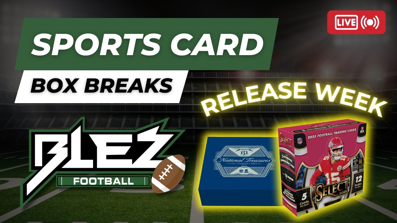 2025 Select Hobby & National Treasures Hobby Release Week Bud! #prizm #fotl #optic #NFL