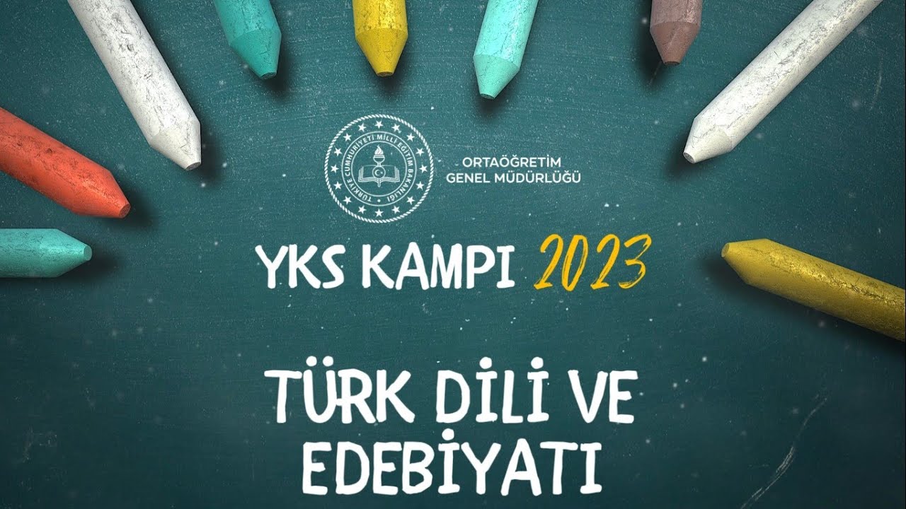 2023 YKS Kampı Türk Dili ve Edebiyatı-1 (Şiir Bilgisi)