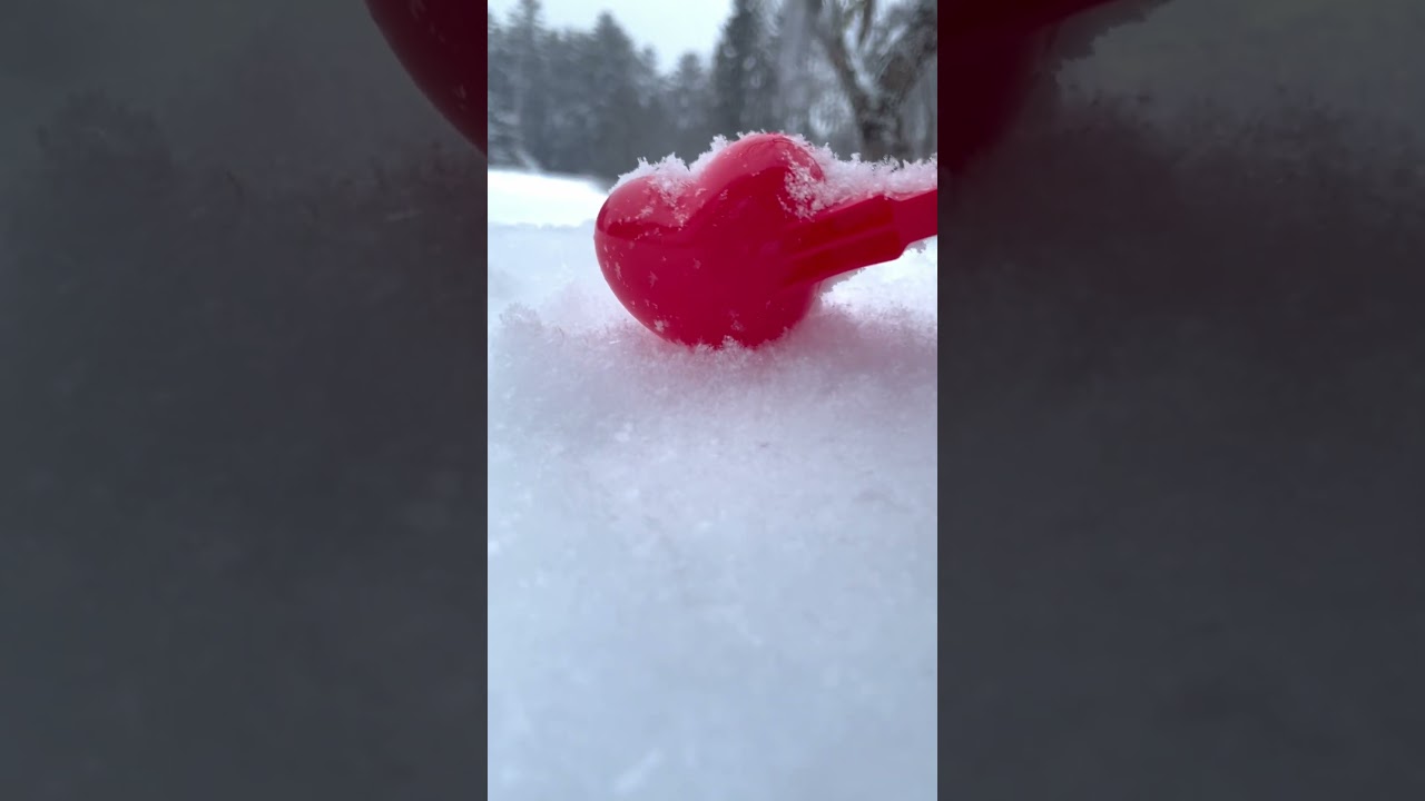 Big Crunch! 🤩 Snowball! #snow #crunchy #asmr #funny #viral #winter #satisfying #perfect #best