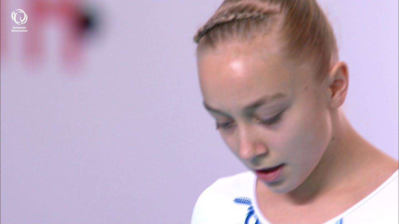 Lucie MARIKOVA (CZE) - 2020 junior Europeans, beam final