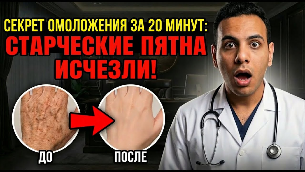 Невероятно Эти 2 кухонных ингредиента убирают пигментные пятна за 20 минут!