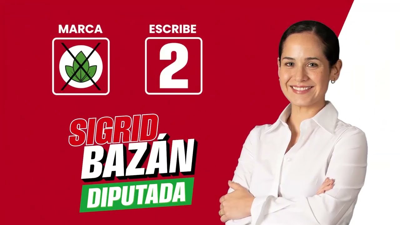 Sigrid Baz&aacute;n Diputada 2 por Venceremos