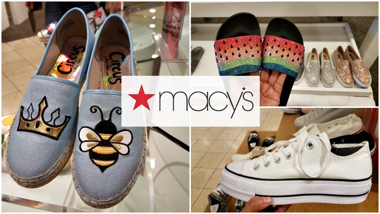 Shop With ME MACY'S SHOE WALK THROUGH BEBE MICHAEL KORS  2018