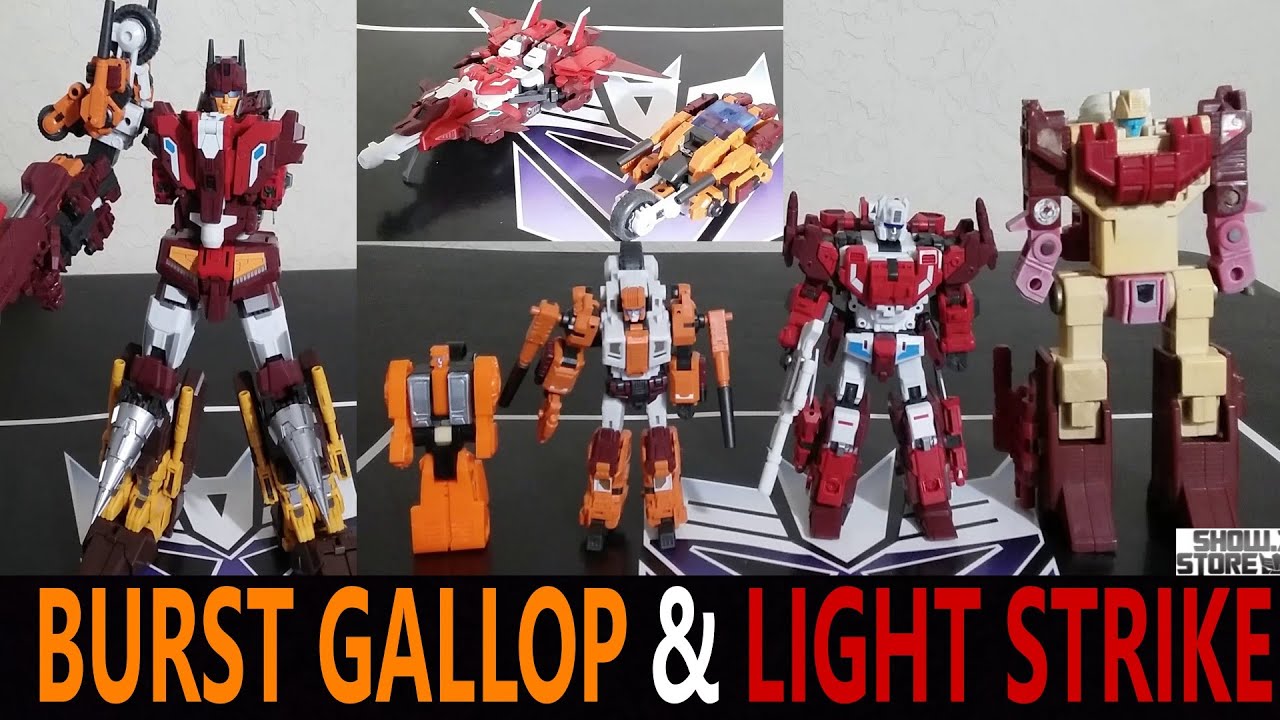 Craftsman Toys DJS-02B Tacticlord Motor Afterburner & DJS-02C Tacticlord Razer Scattershot Set of 2