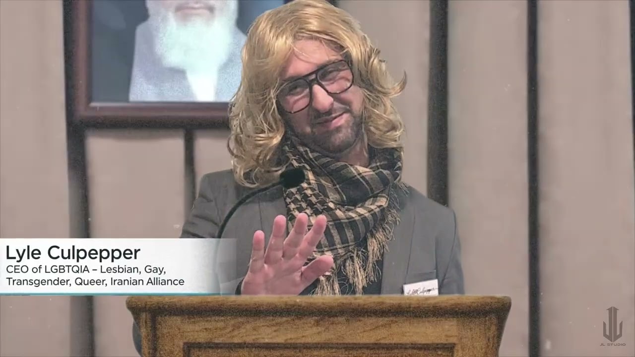 Lyle Culpepper, Ayatollah Khamenei Parody (Purim Costume)