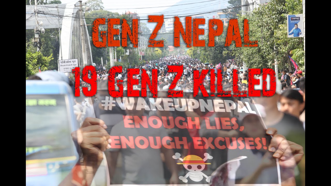Zen G PROTEST Live street Video | WAKE UP Nepal