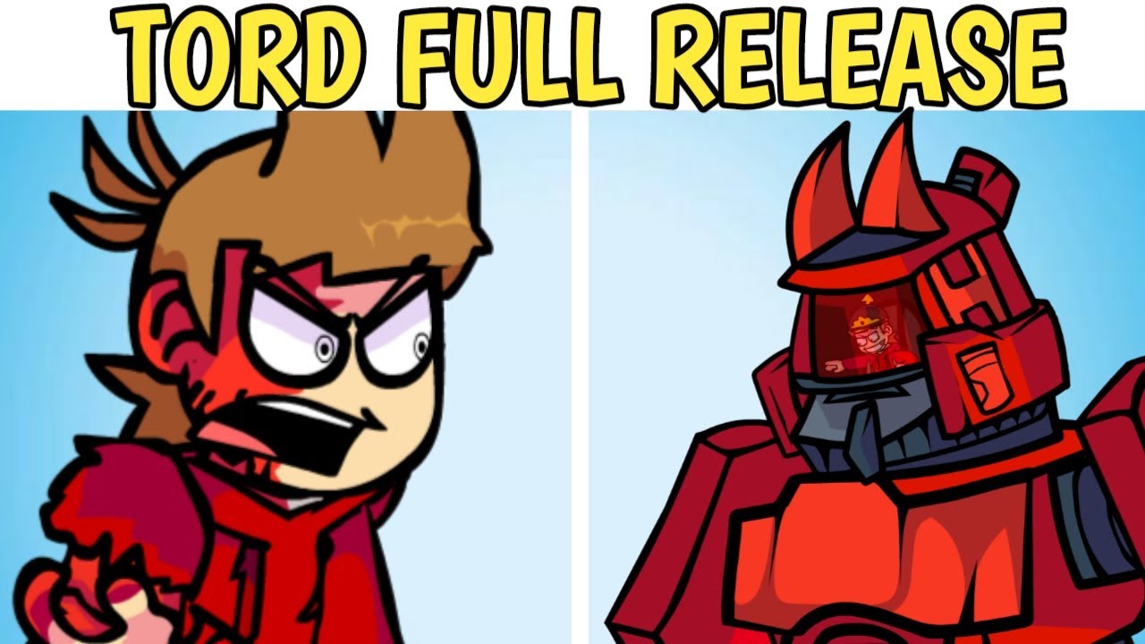 Friday Night Funkin'- VS TORD RED FURY V2 FULL RELEASE || EDDSWORLD || TORDBOT vs TOM, EDD, MATT FNF